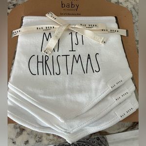 Christmas bandana bibs